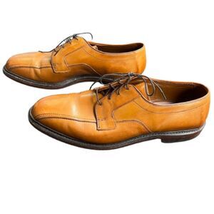 Allen Edmonds Men's Brown Leather Hillcrest Lace-up Derby Dress Shoes Size 11 D